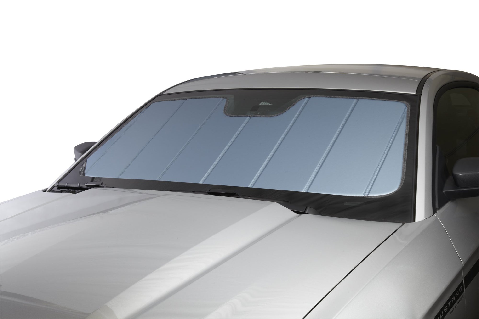 Covercraft UVS100 Sunscreen Custom Windshield for 2017-2025 Mazda CX-5 (w/Rearview Mirror Camera Option) - Blue Metallic