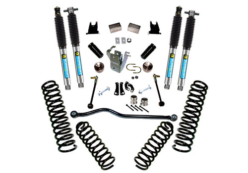 SUPERLIFT SUSPENSION RealTruck 4" Lift Kit for Jeep Wrangler JK | Complete Lift Kit with Front & Rear Bilstein 5100 Series Shocks | K928B | Fits 2007-2018 Jeep Wrangler JKU 4-Door