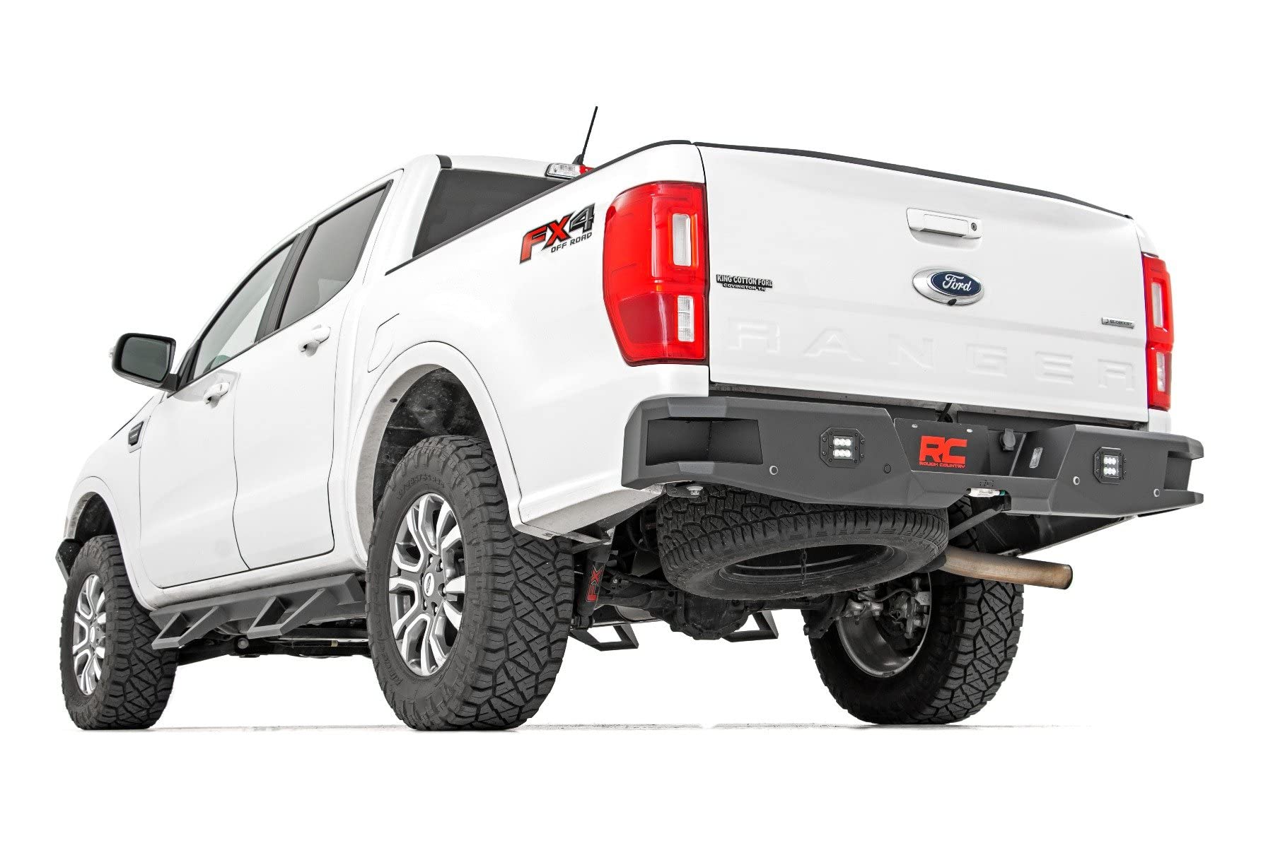 Rough Country Rear Heavy Duty LED Bumper for 2019-2023 Ford Ranger - 10760