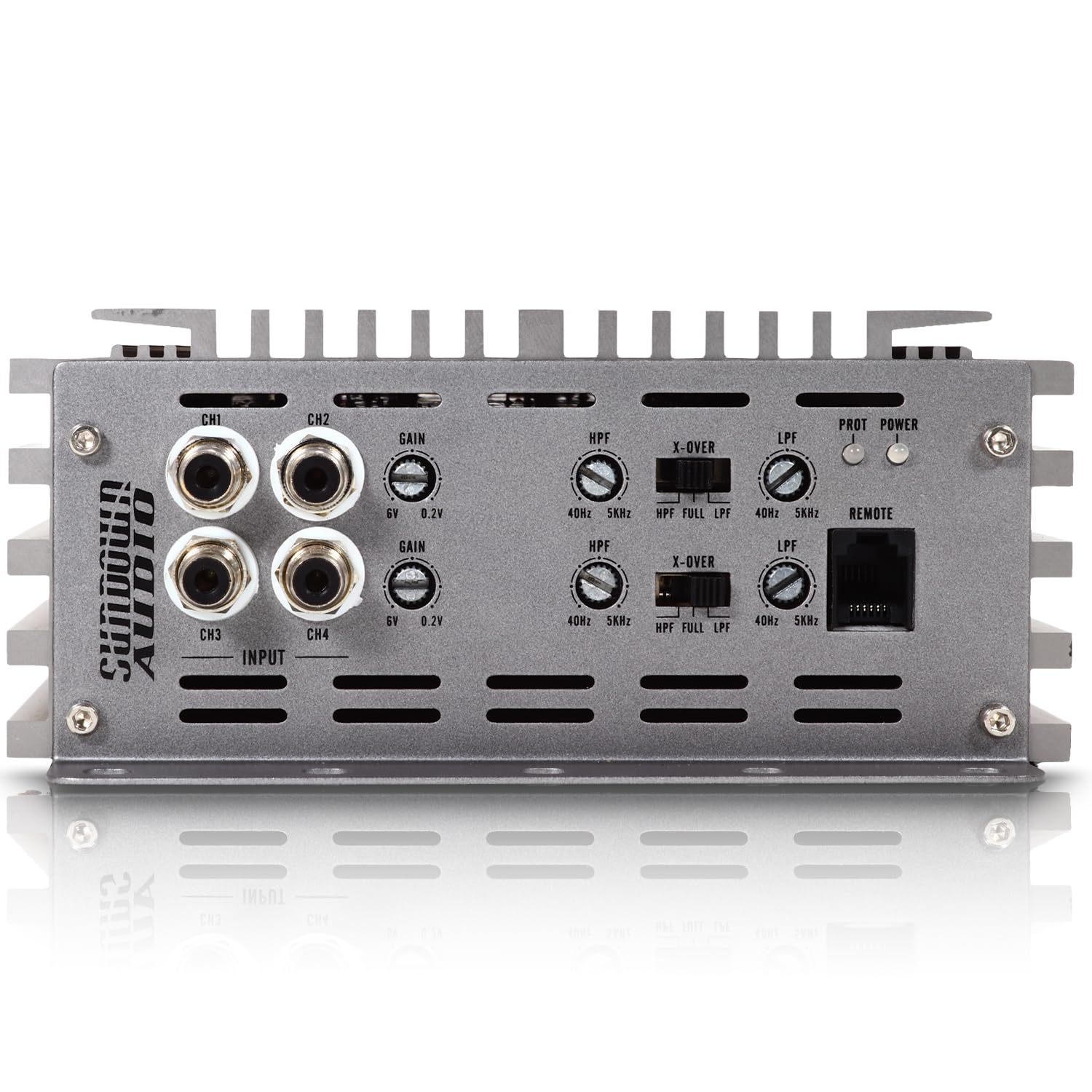 Sundown Audio 200.4 SAE-200.4 Class A/B 4-Channel Amplifier - 200W x 4 @ 4Ω - High-Fidelity Speaker System Amp with Variable Filters, Advanced Protection & Optional Remote