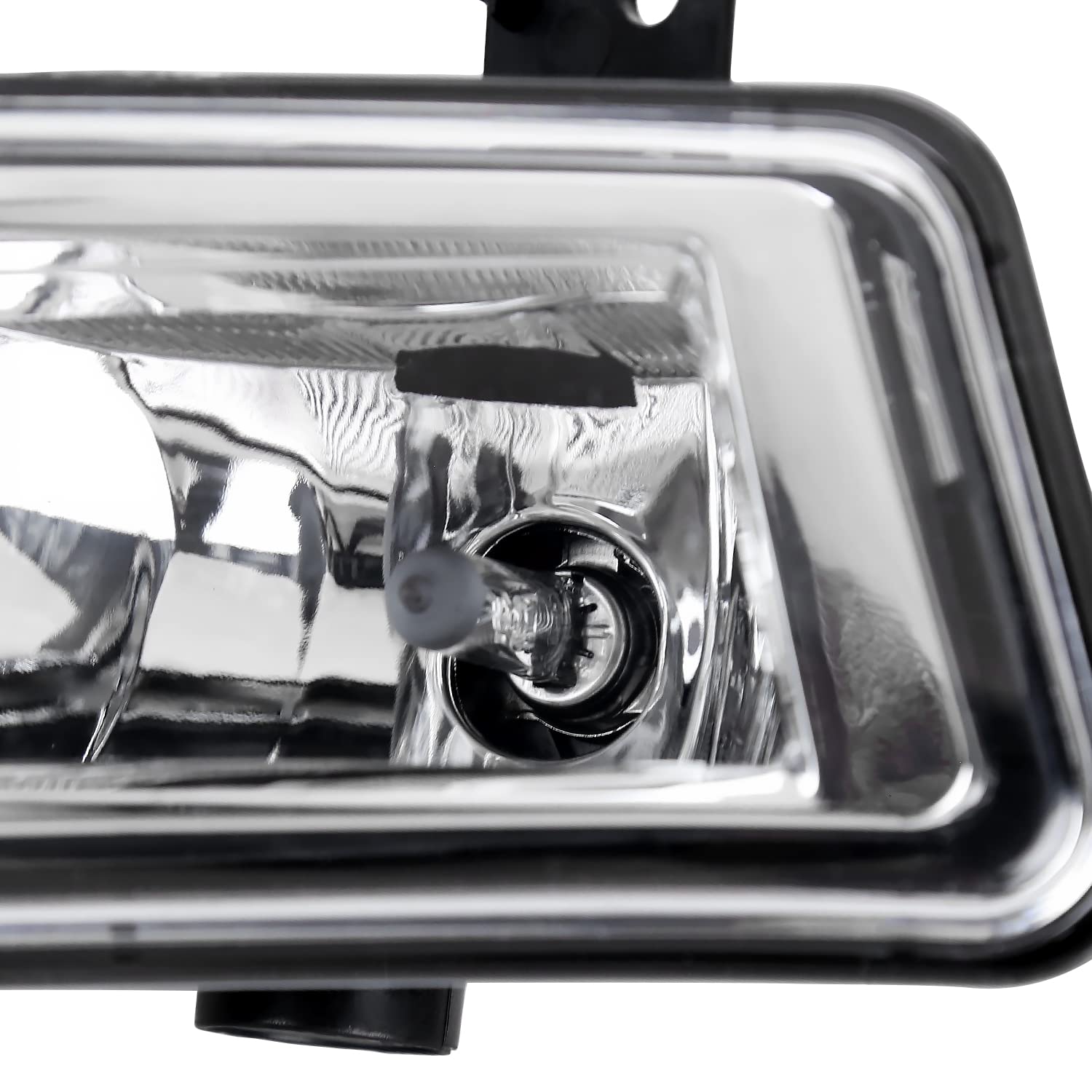 Fog Lights Spec-D Tuning Chrome with OE Wiring and Switch Compatible with 2020-2021 Nissan Sentra, L+R Pair Assembly