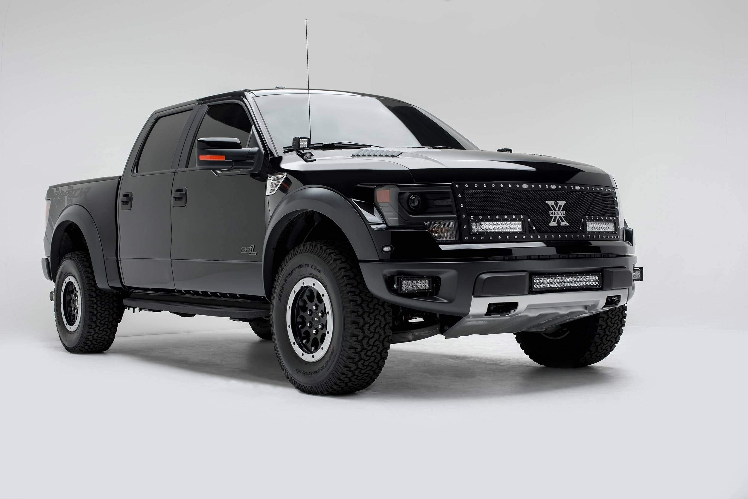ZROADZ 2010-2014 FORD Z325661 F150-RAPTOR Black Front Bumper LED Bracket
