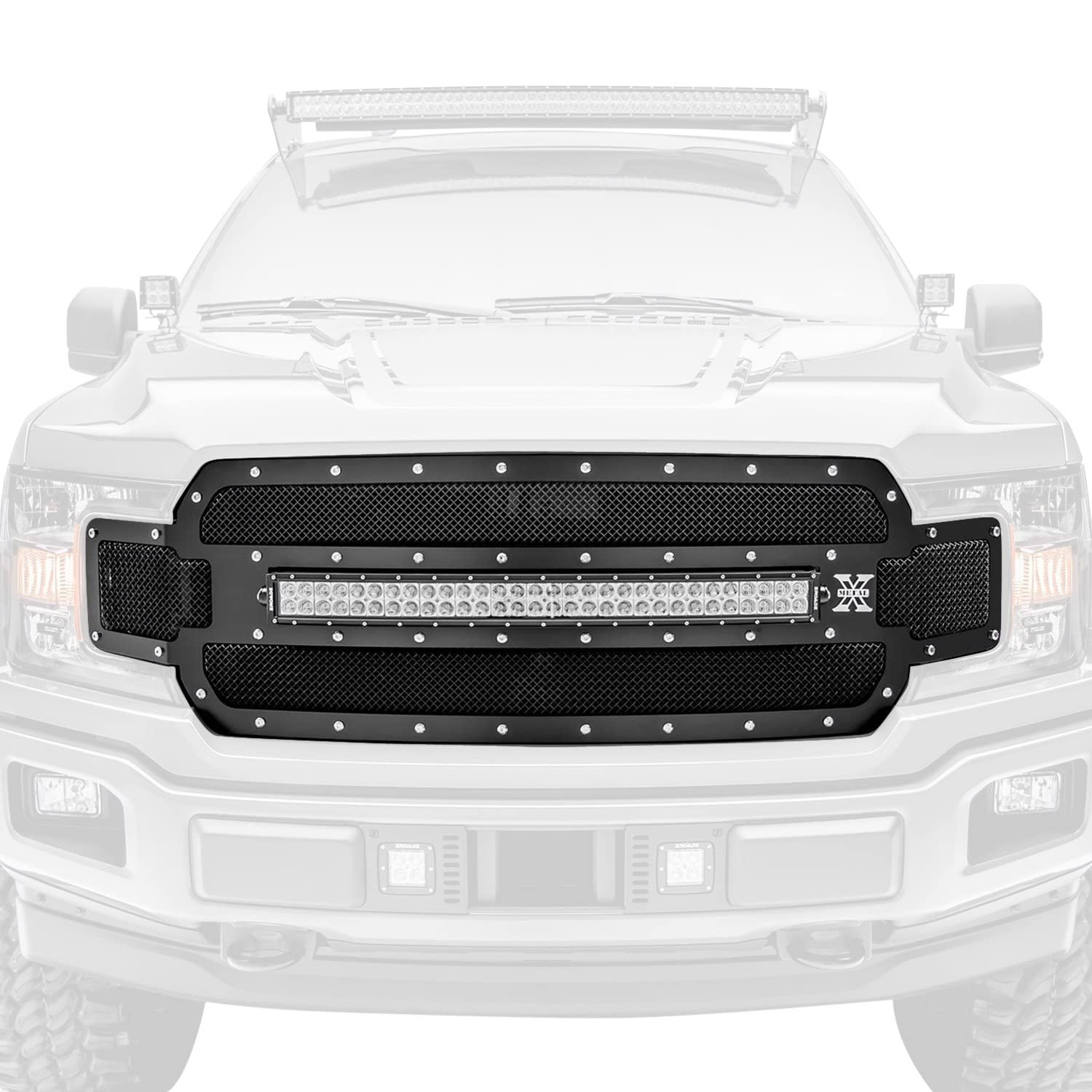 Black T-Rex Grilles Torch