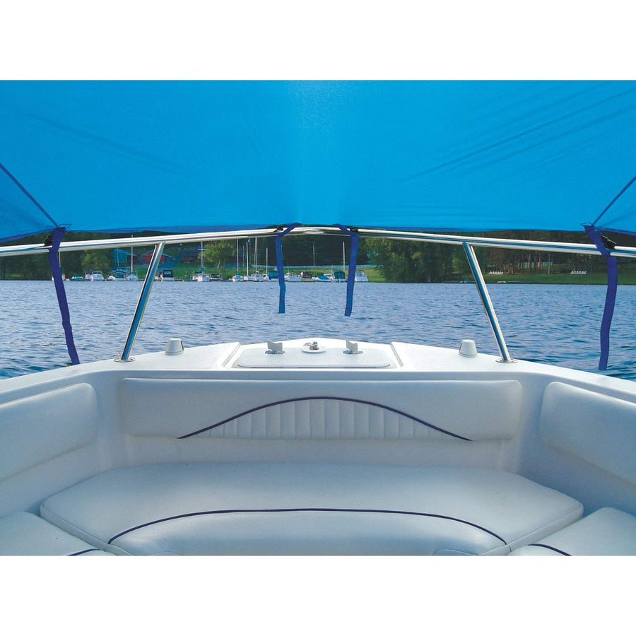 TAYLOR MADE PRODUCTS Bow Shade T-Top, Pacific Blue (7'L x 102" W)