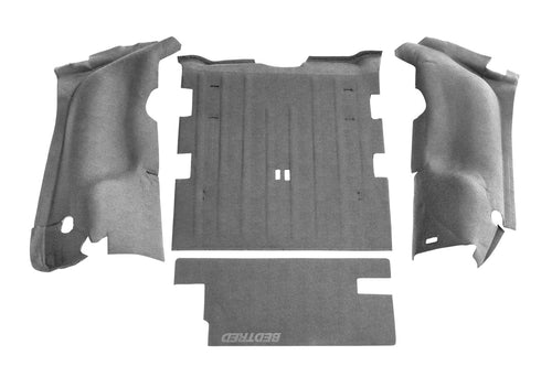 Jeep BedRug Kit - BedTred BTTJ97R fits 97-06 TJ 97-06 REAR 4PC CARGO KIT (INCLUDES TAILGATE)