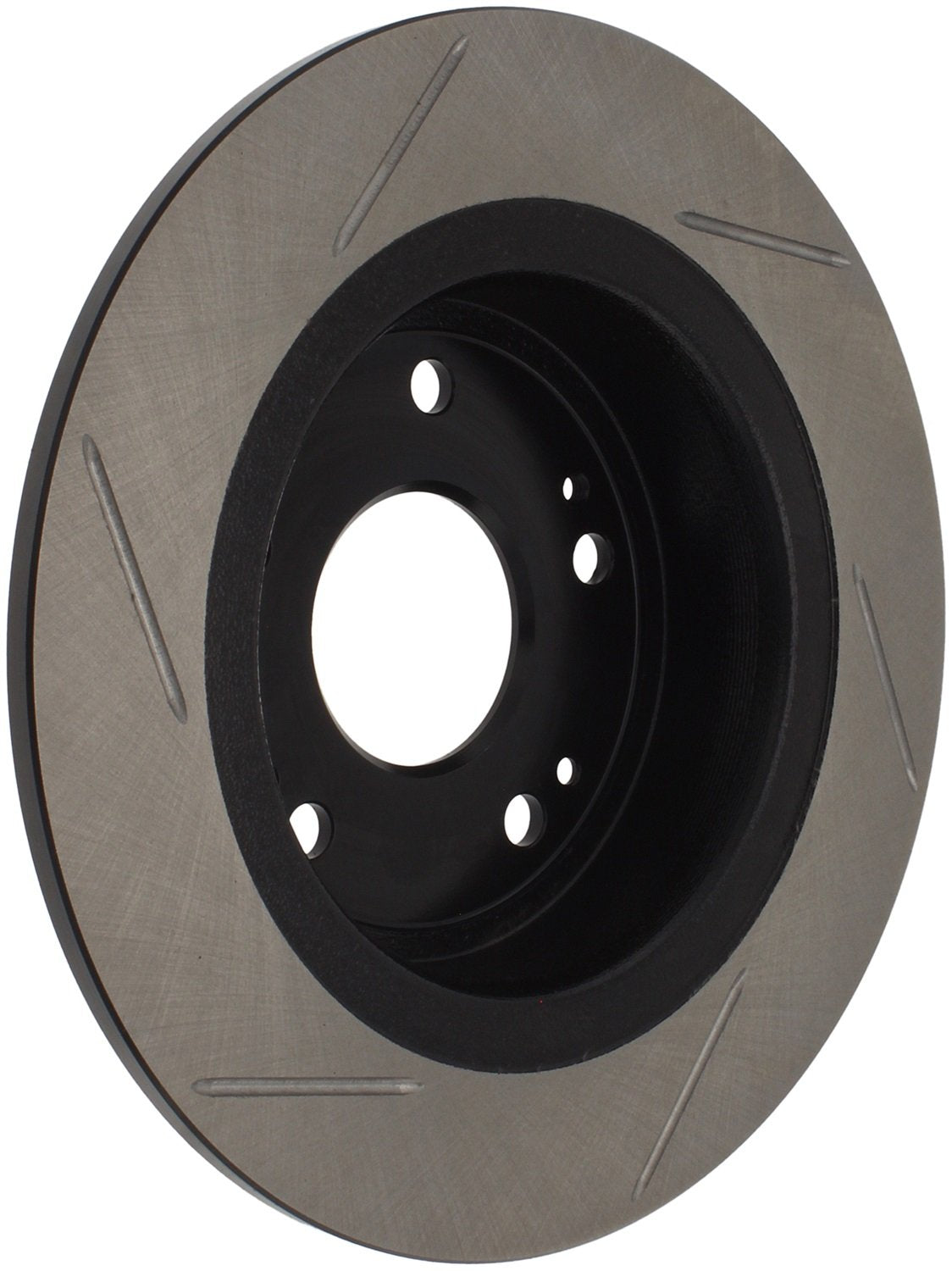 Sport StopTech Slotted Brake Rotor (Rear Left),gray 126.40068SL