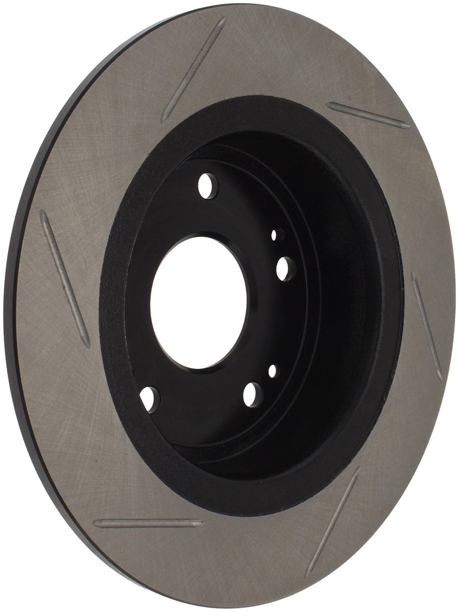 Sport StopTech Slotted Brake Rotor (Rear Left),gray 126.40068SL