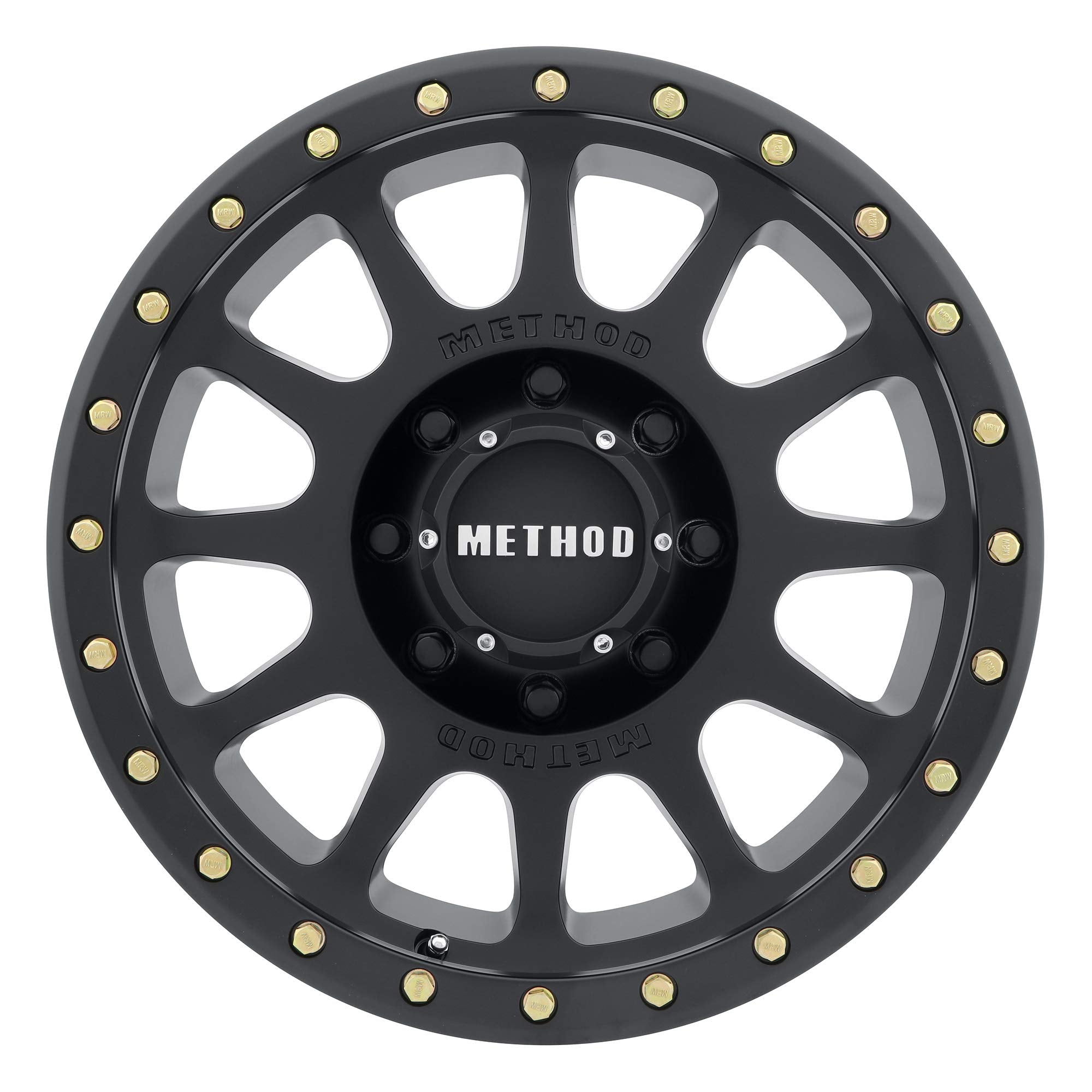 18x9" Method Race Wheels Matte Black 305 NV 8x6.5", 5.75" Backspace, 18mm offset MR30589080518