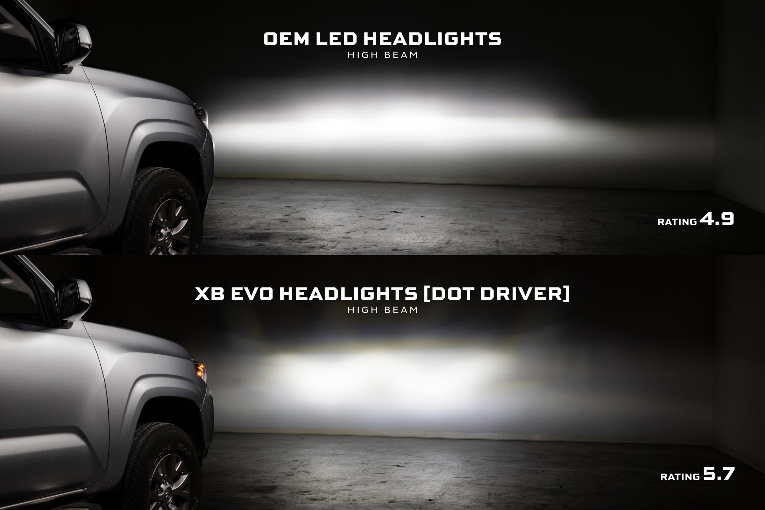 Toyota Tacoma fits Morimoto XB Evo LED Headlights (LF2-530)