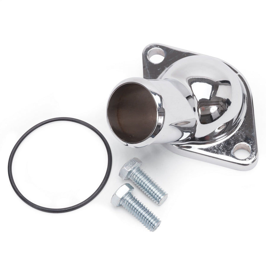 Edelbrock Pro-Flo 4809 Waterneck 1.5 in. Dia. Outlet Hose 15 deg.
