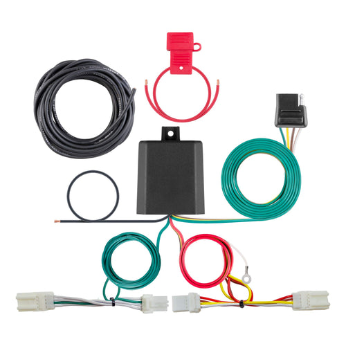 CURT Vehicle-Side 56451 Custom 4-Pin Trailer Wiring Harness, Fits Select Hyundai Venue, Black