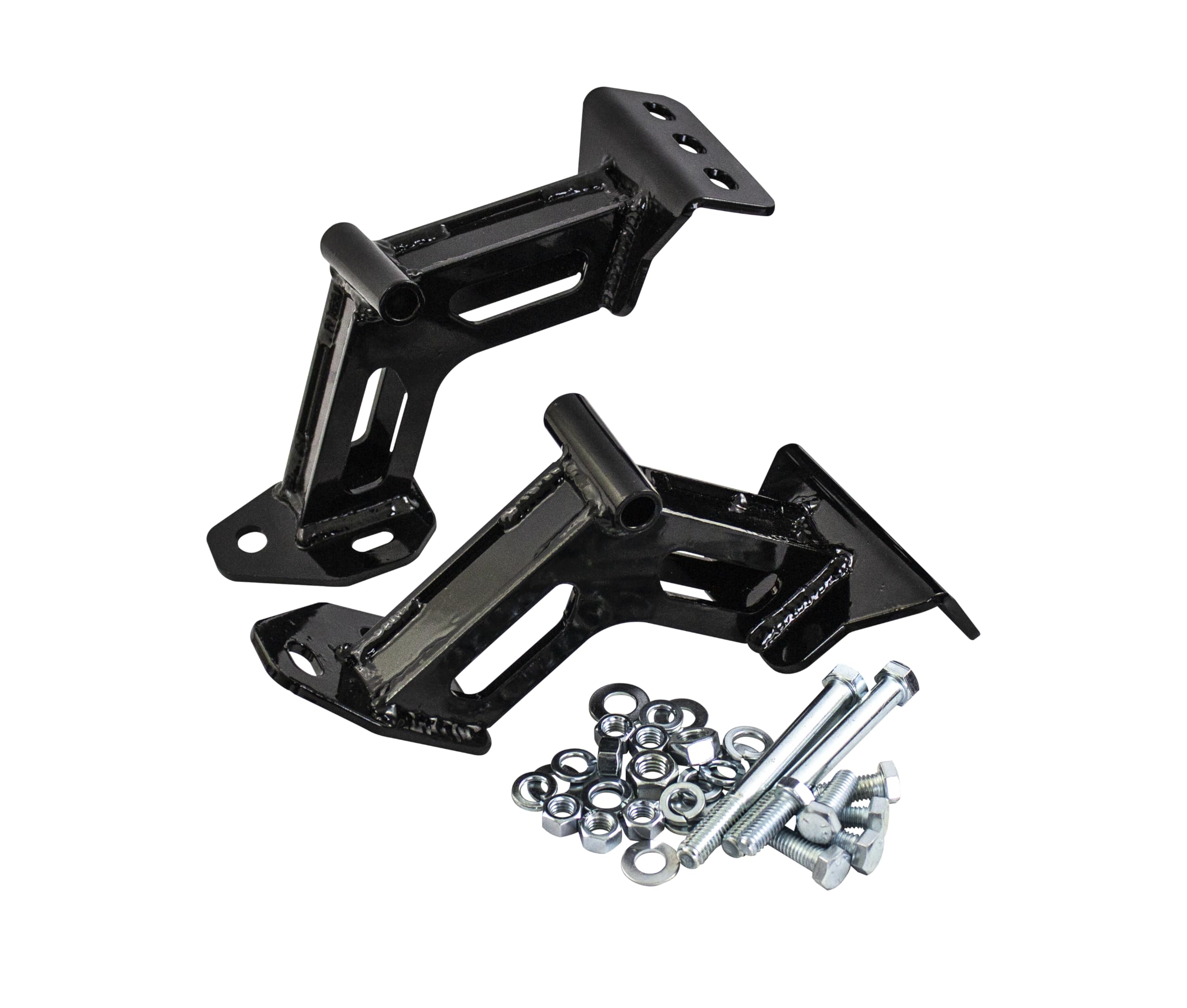 Brothers Trucks Engine Mount ESM6366 Conversion Kit - Small Block V8 - Black - RWD