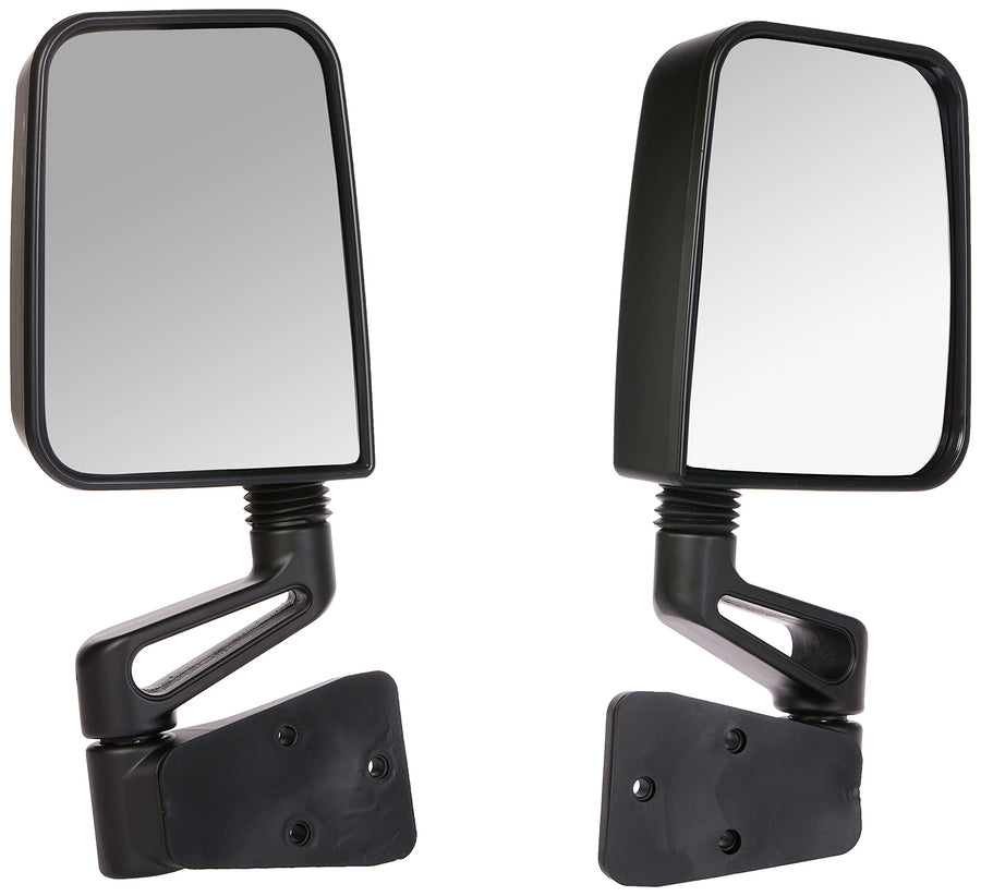 11002.03 Omix-Ada | Door Mirror Kit, Black | OE Reference: 82200834K | Fits 1978-1995 Jeep Wrangler YJ, 1997-2002 Wrangler TJ with Half Doors