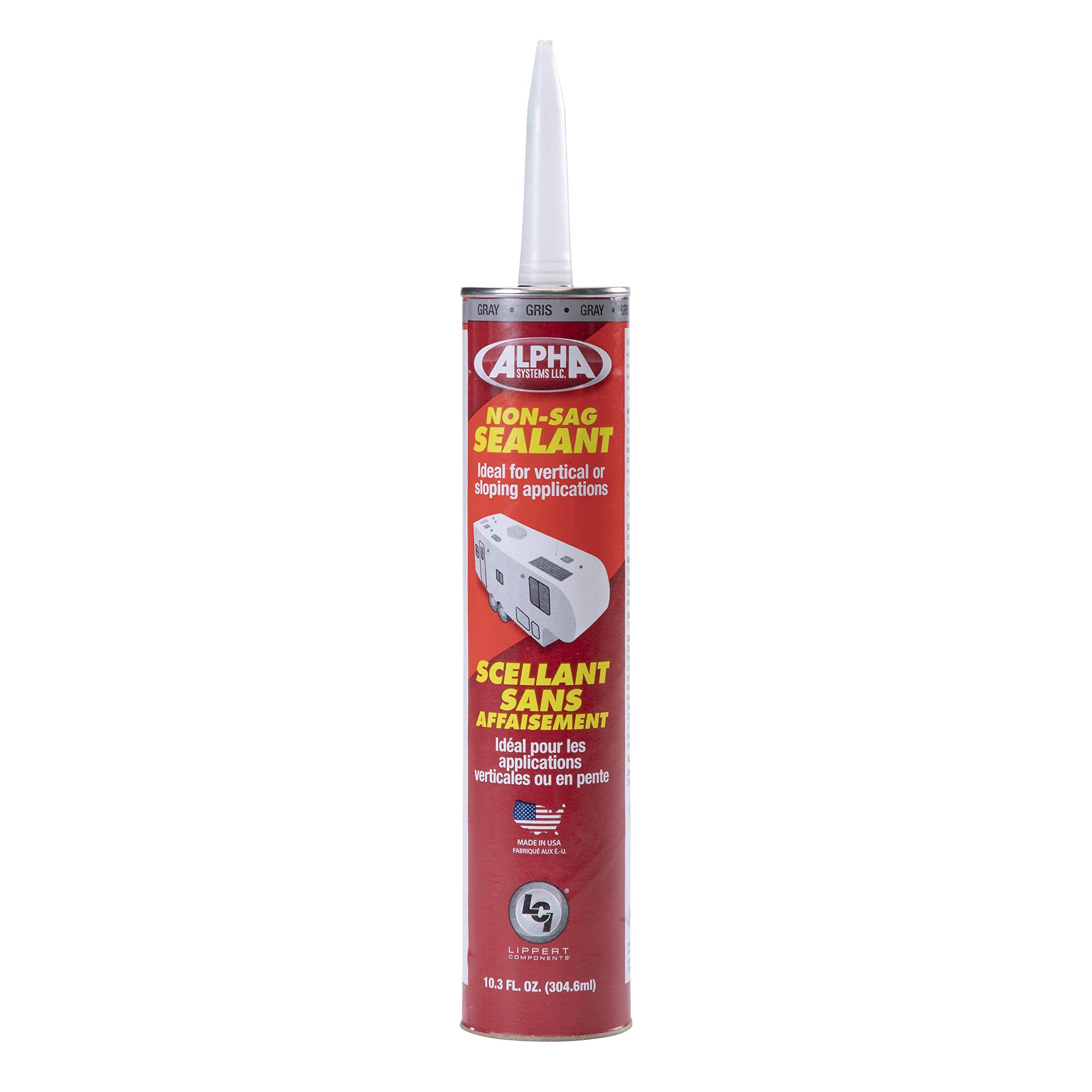 Non-Sag Sealant 1010 for 5th Wheel RVs, Travel Trailers and Motorhomes