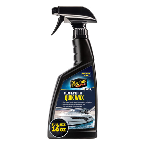 Marine/RV Meguiar's M5916 Quik Wax Clean & Protect - 16 Oz Bottle