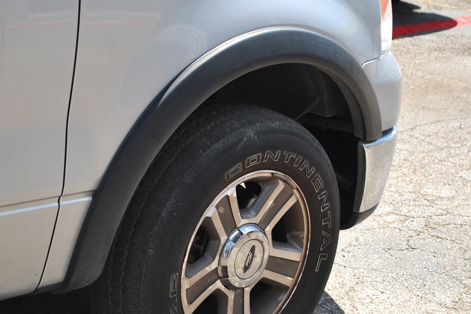 Lund SX310S Elite Series RealTruck Black Sport Style Standard Front and Rear Fender Flare - 4 Piece