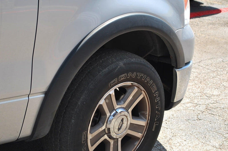 Lund SX310S Elite Series RealTruck Black Sport Style Standard Front and Rear Fender Flare - 4 Piece