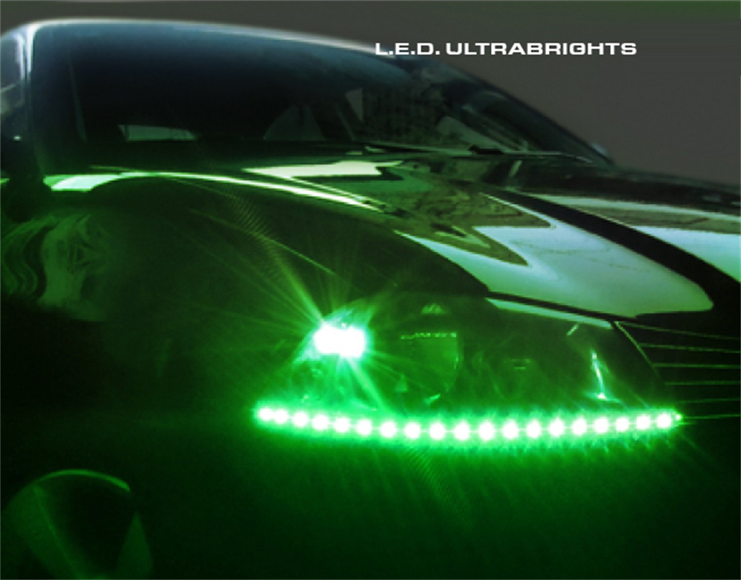 EVO Formance CIPA 93532 LED Ultrabrights Light, 20cm, Green