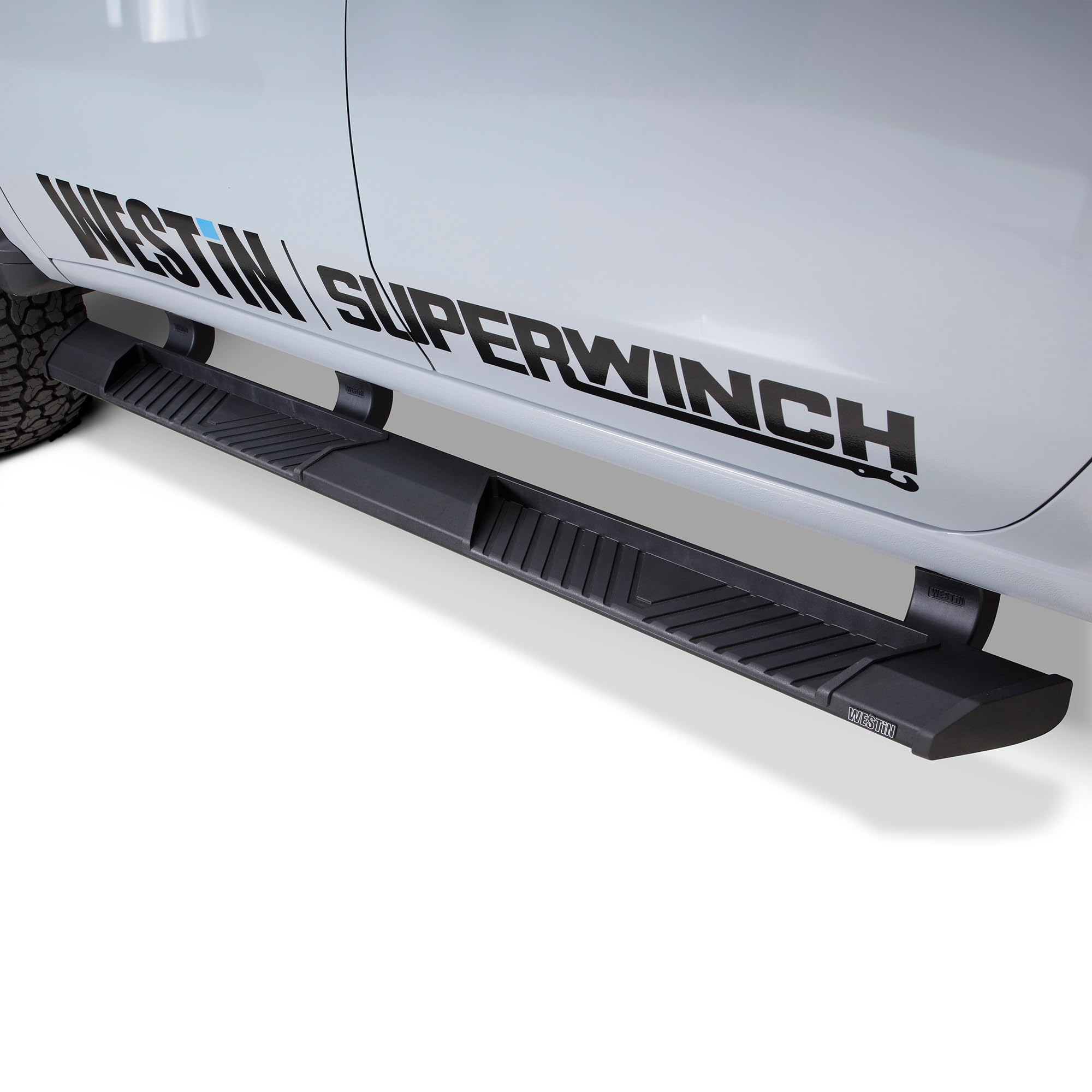 Westin AT6 24-64765 Running Boards fits 2020-2026 Silverado Sierra 2500 3500 Crew Cab 6'5" Bed Textured Black Pair