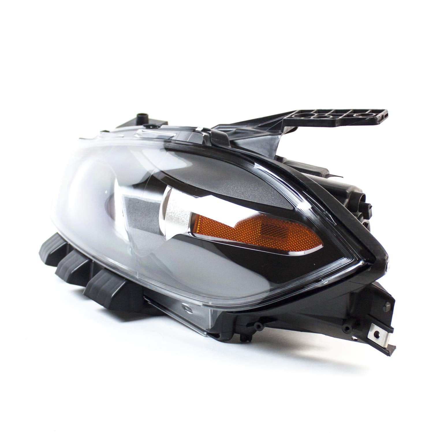 Left TYC Headlight Assembly Compatible with 2013-2015 Dodge Dart