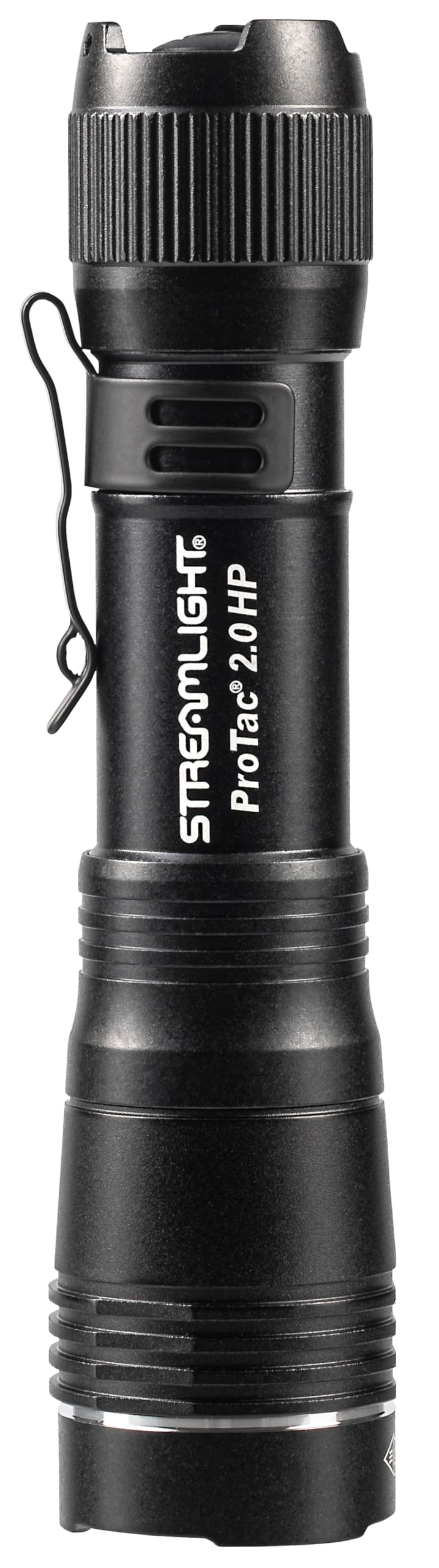 ProTac 2.0 HP Streamlight 2000-Lumen 85000 Candela Rechargeable High Performance Multi-Functional Tactical Flashlight, Black