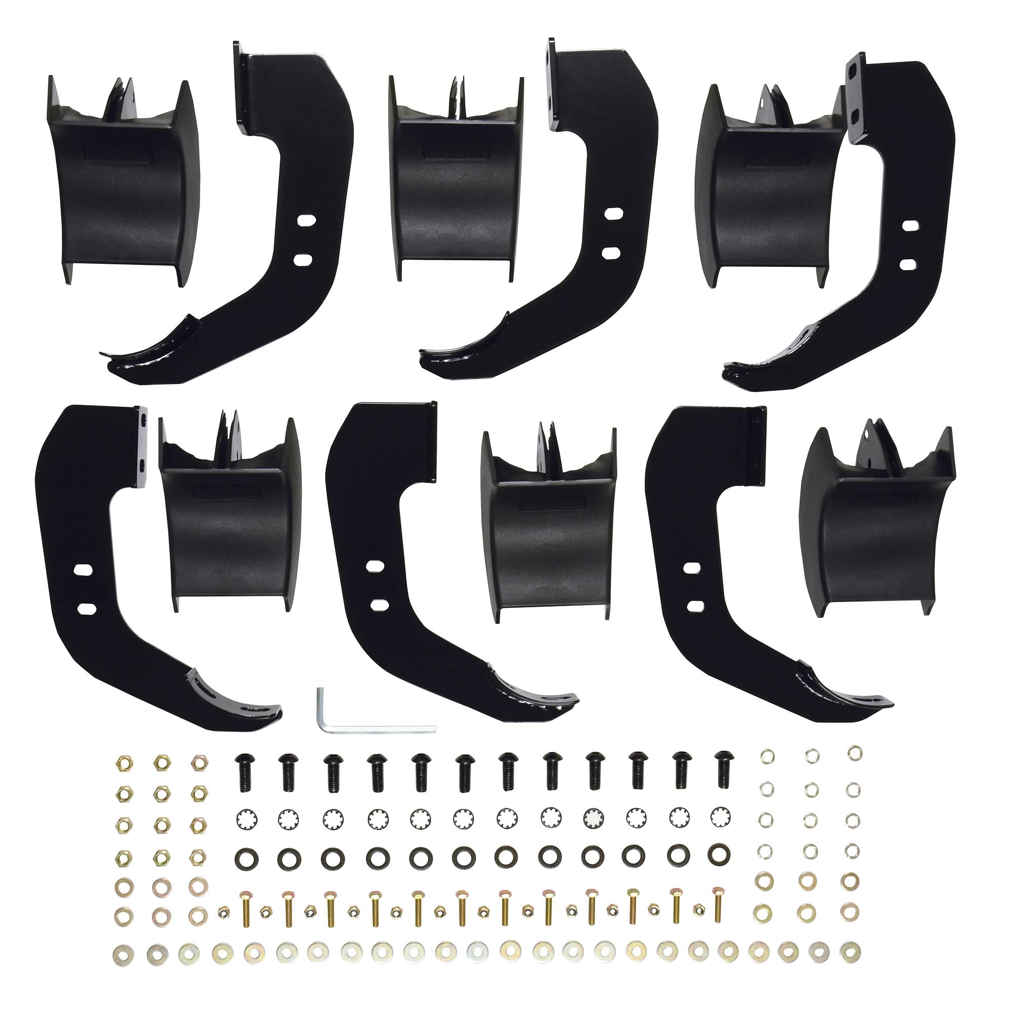 Pro Traxx 4 Oval Nerf Step Bars Westin fits 2022-2023 Frontier Crew Cab Black 1 Pair