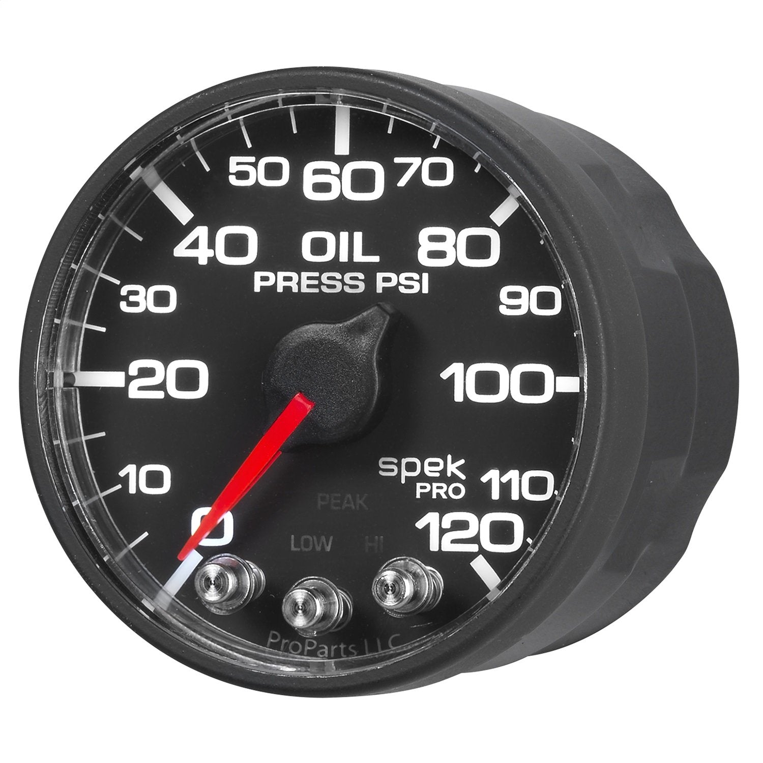 Gauge AUTO METER P525328 Oil Pressure (Spek-Pro - Nascar 2-1/16" Oil Press, 0-120 Psi, BFB, ECU, Spek)
