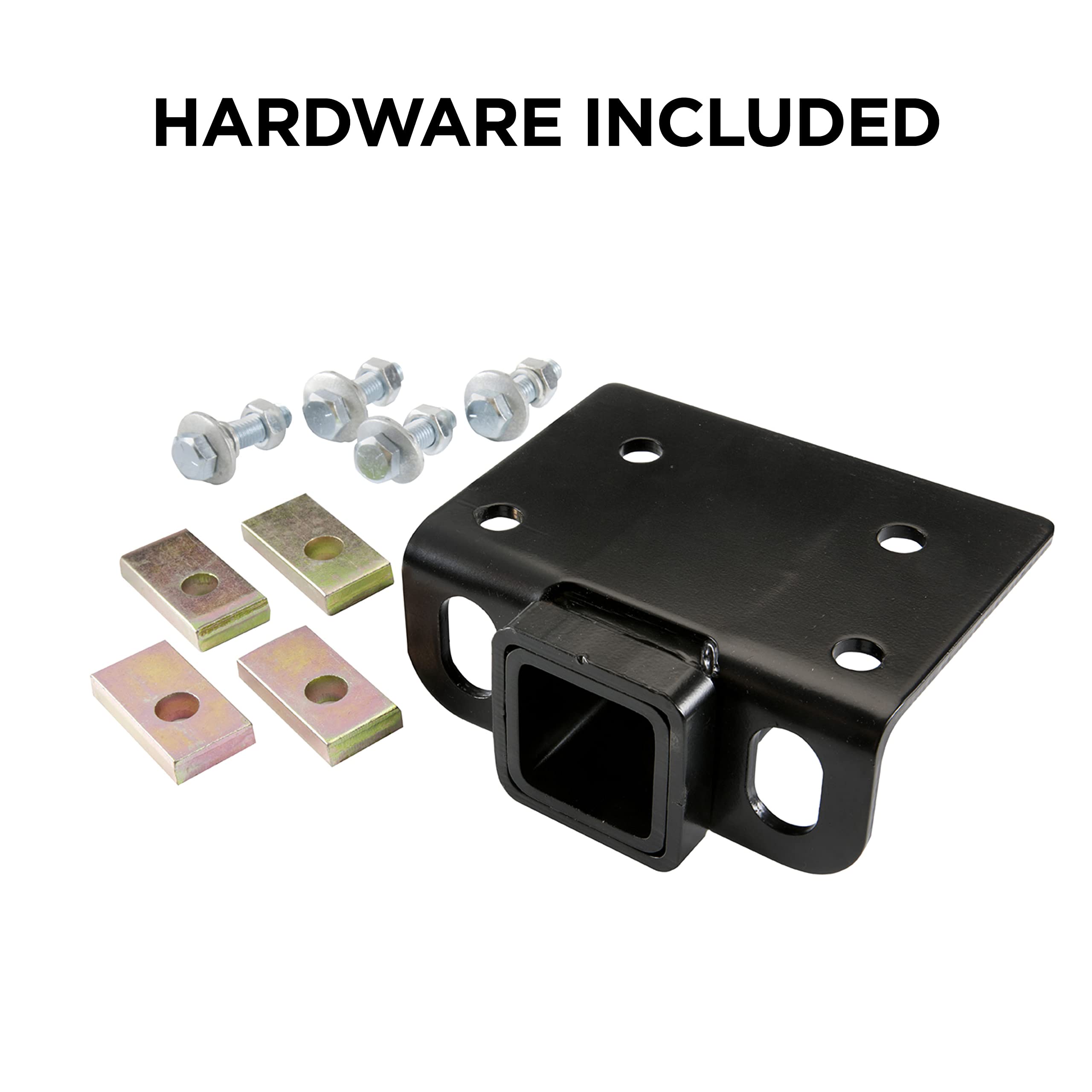 Class II TOWSMART, 2 in. Steel Step Bumper Receiver Hitch, 3,500 lb. Capacity