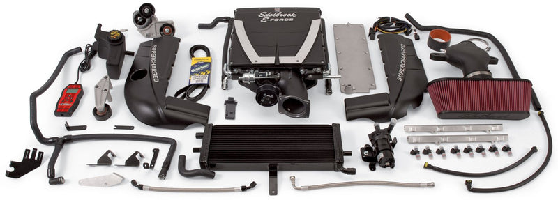 Edelbrock E-Force Supercharger Assembly Kit 1593 for Corvette LS2 Base Model