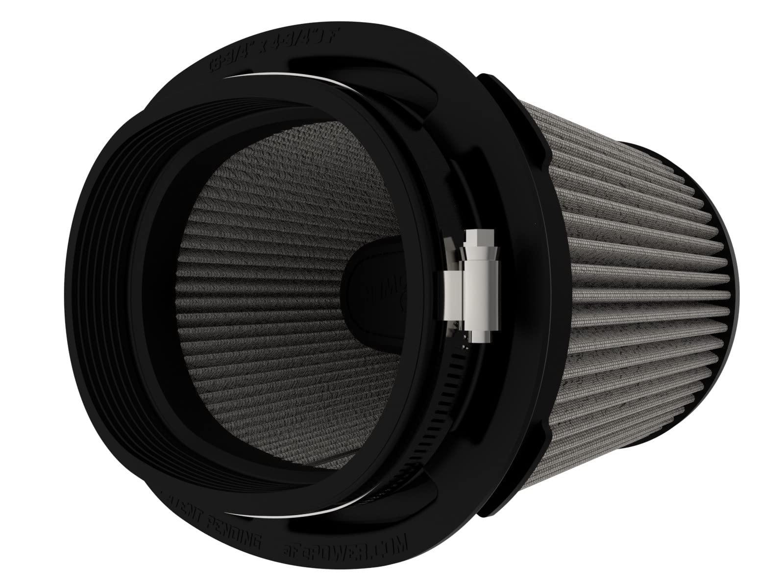 Momentum aFe POWER Intake Replacement Air Filter w/Pro DRY S Media - 6.75"x4.75" Inlet, 6" Tall - #20-91207D
