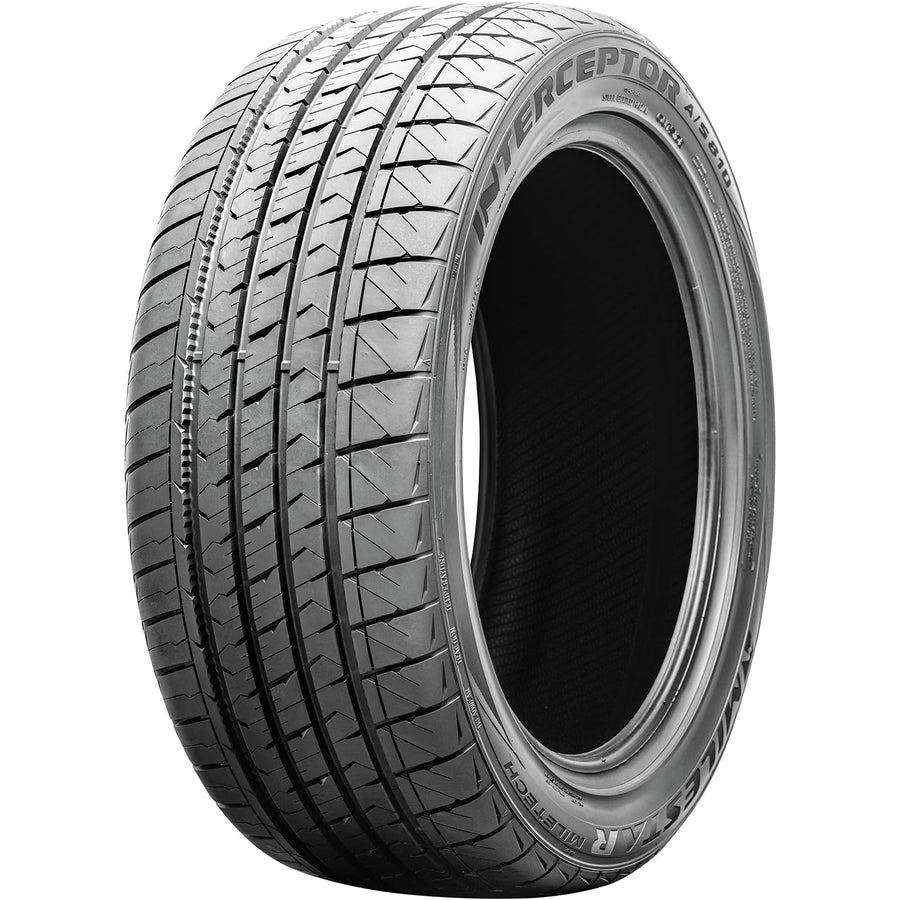 Interceptor Milestar A/S 810 All-Season High Performance Radial Tire-245/35R20 245/35ZR20 245/35/20 245/35-20 95Y Load Range XL 4-Ply BSW Black Side Wall UTQG 500AA