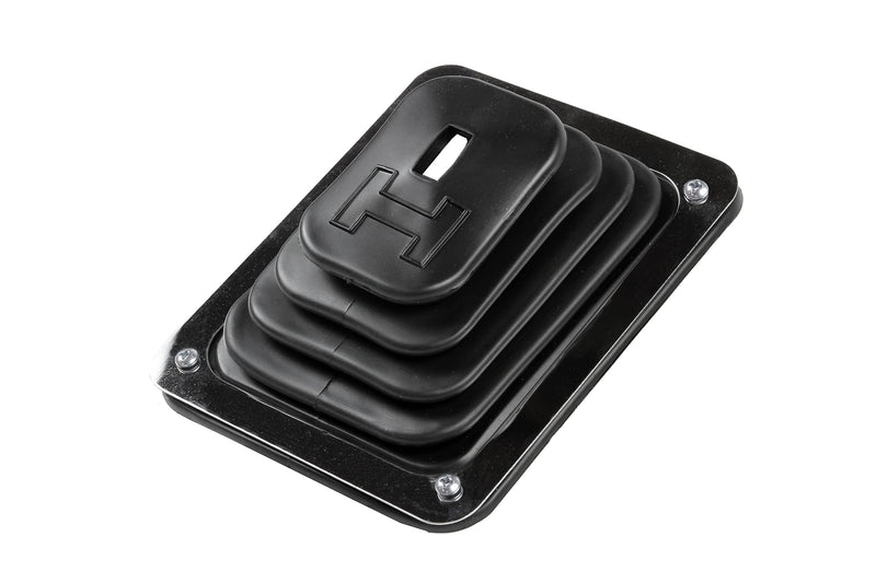 Hurst B-4 1144580 Shifter Boot and Plate Kit, Black