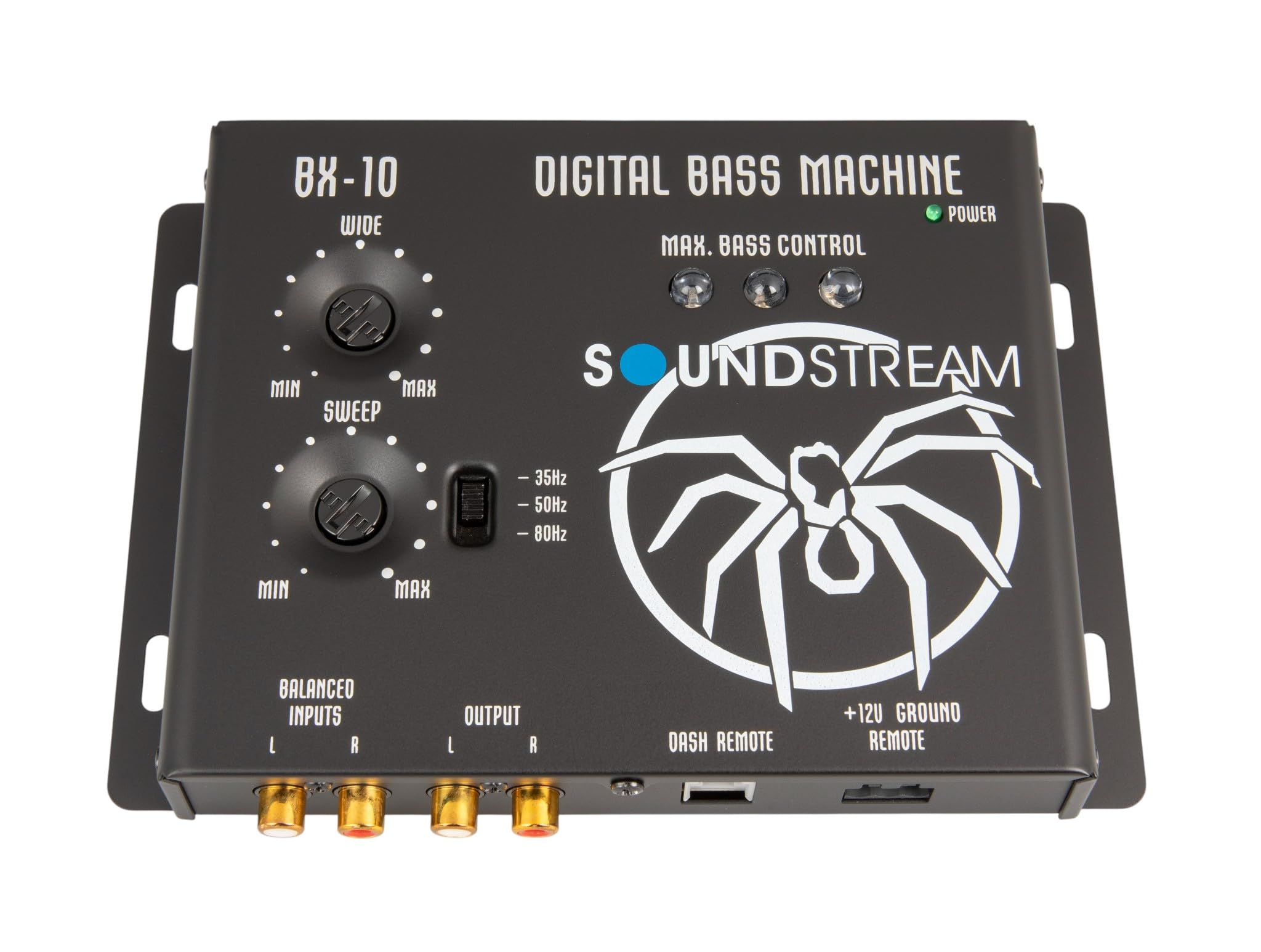 Bass Enhancer Processor Soundstream BX-10 – Car Audio Bass Restoration Processor with Remote Control | Epicenter Alternative for Factory & Aftermarket Sound Systems | Subwoofer Bass Booster
