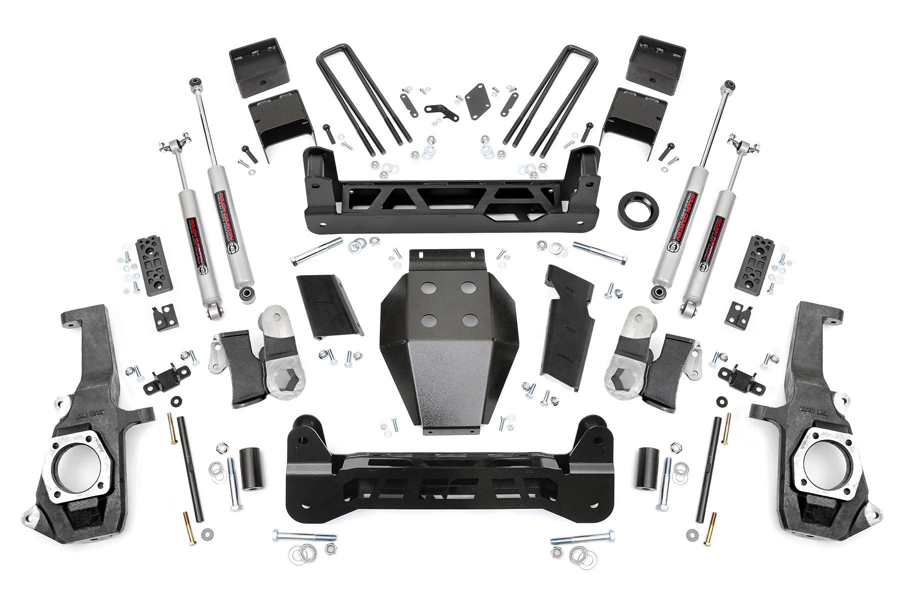 Rough Country 7.5" Lift Kit NTD for 2011-2019 Chevy/GMC 2500HD/3500HD - 25330