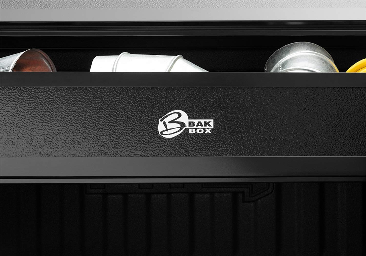 BAK BAKBox 2 Utility Box Fold-Away | 92100 | Fits 1988 - 2013 Chevy/GMC Silverado/Sierra & C/K, 2014 2500/3500HD All Beds , Black