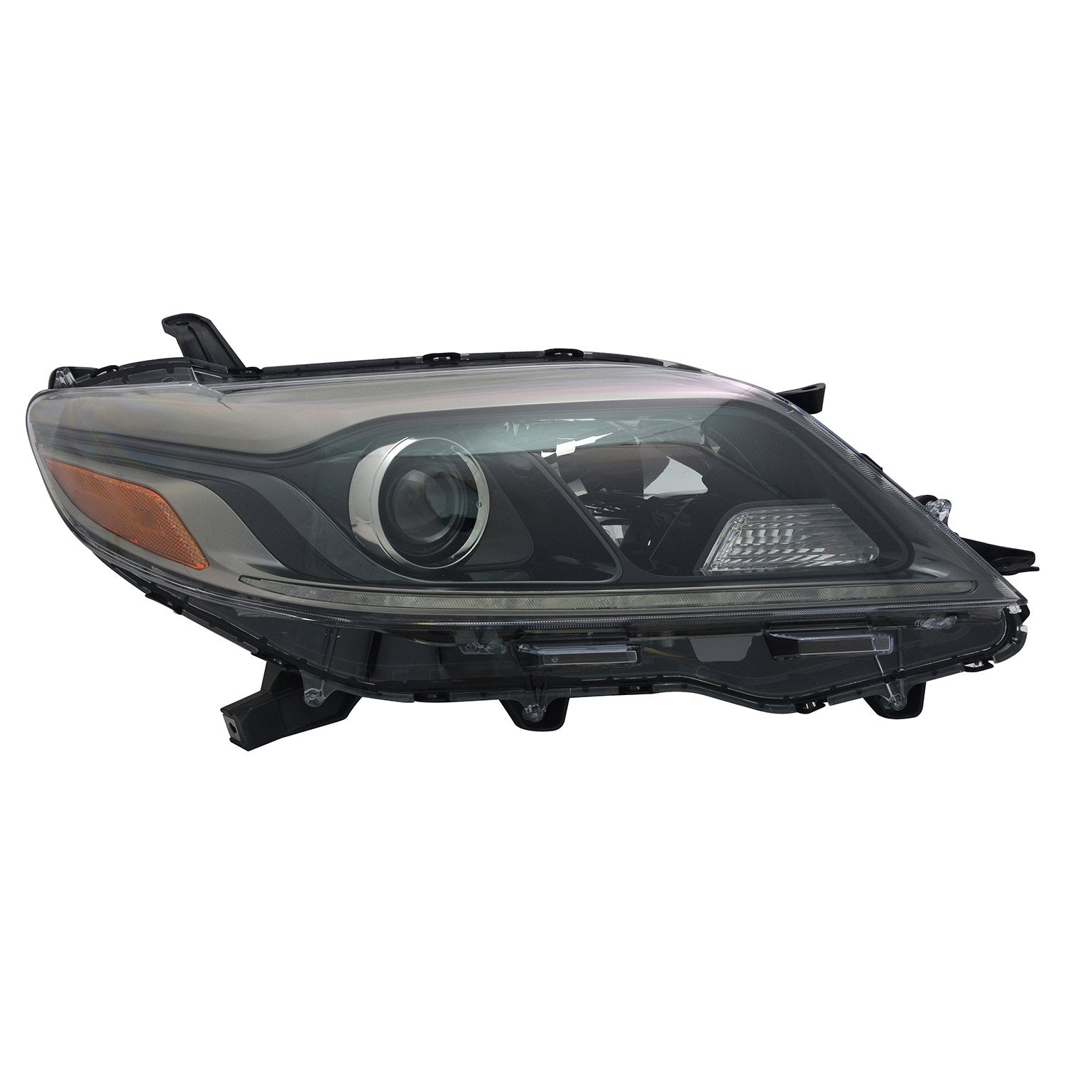 Right TYC Headlight Assembly Compatible with 2015-2019 Toyota Sienna