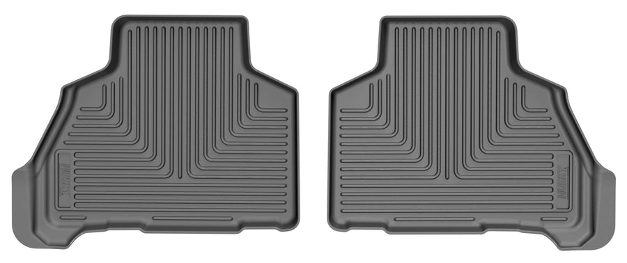 Weatherbeater Husky Liners Floor Mats | Fits 2019-2025 BMW X7 w/ 2nd Row Bucket Seats | 2nd Row, 1-pc Black - 11881