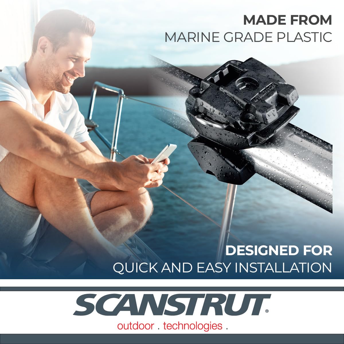 Rokk Mini Rail Mount Scanstrut RLS-402