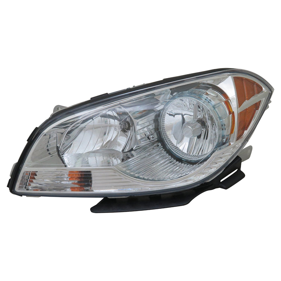 Left TYC Headlight Assembly Compatible with 2008-2012 Chevrolet Malibu