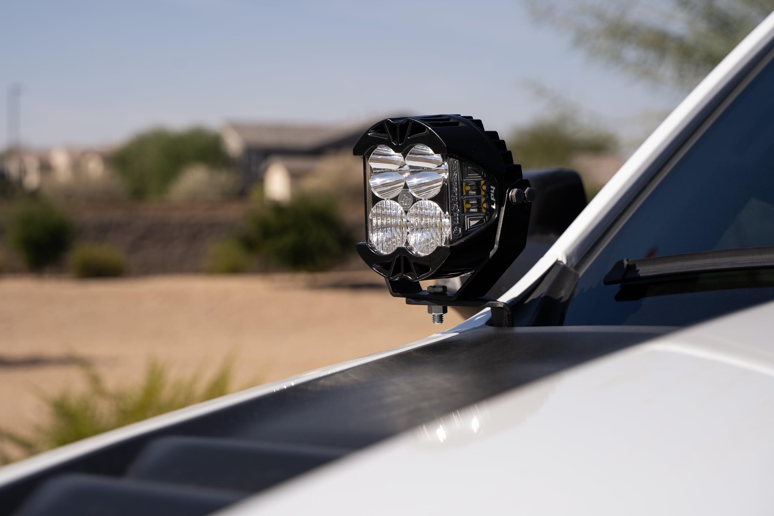 Offroad Ditch Light Brackets for TRX Ram 1500 | Driver and Passenger Side Pair | Mounts up to 6" LED Light Pods on Each Bracket | Made in The USA