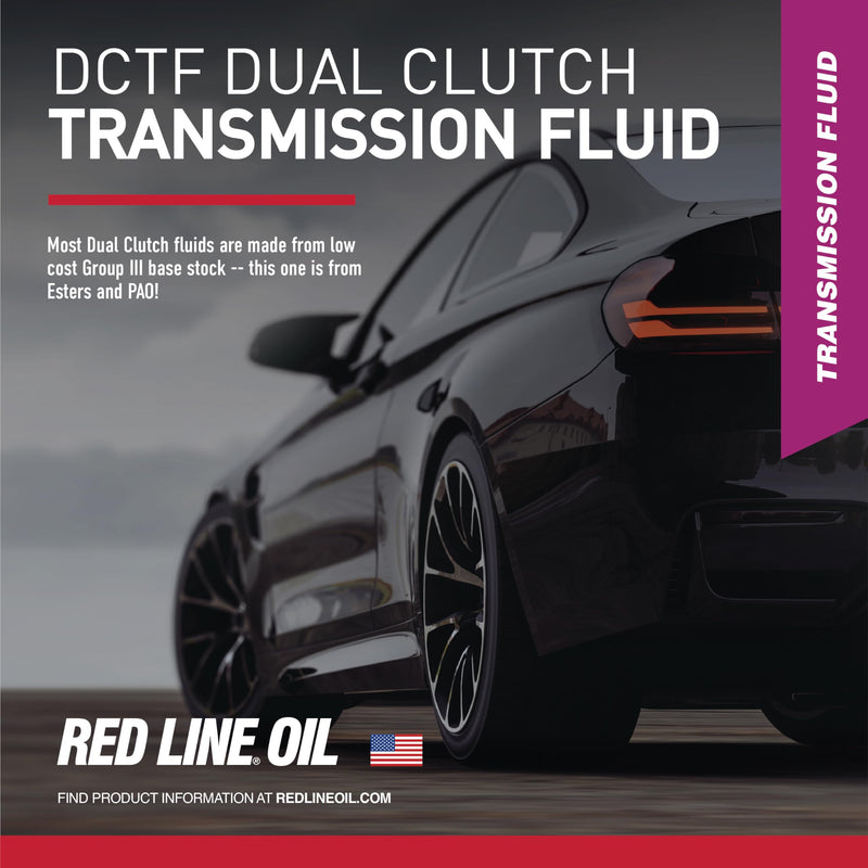Full Synthetic Red Line High Performance Dual Clutch Transmission Fluid (DCTF) - 1 Quart