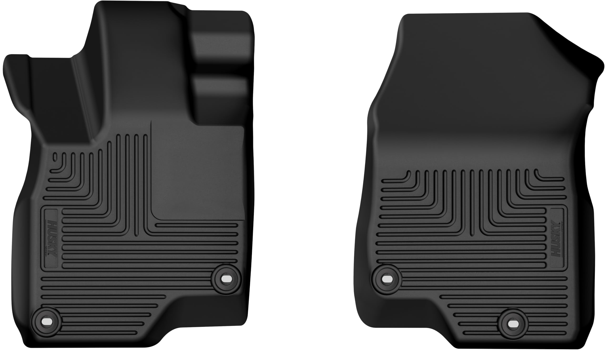 Weatherbeater Husky Liners Floor Mats | Fits 2019-2025 Acura RDX | Front Row, 2-pc Black - 18991