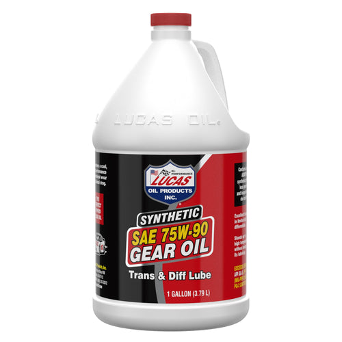 Synthetic SAE 75W-90 Gear Oil Lucas Oil - 1 Gallon