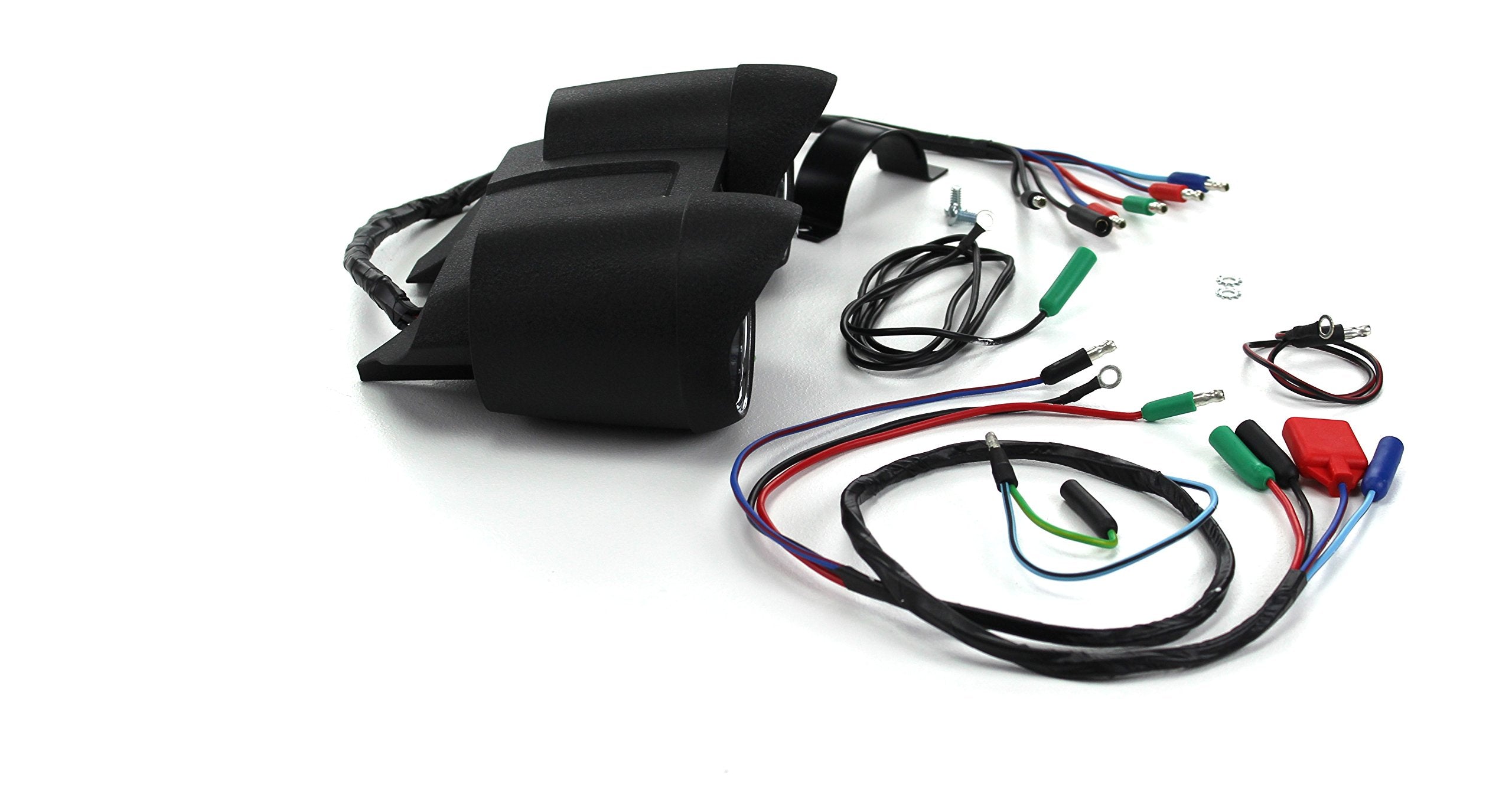 Scott Drake Black Housing Rally Pac (V8 Engines, 6000 RPM), Compatible with 1965 Ford Mustang, Model C5ZZ-10B960CBK