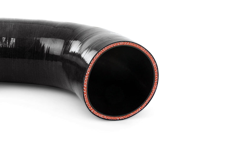 HPS Performance Reinforced Black Silicone Intercooler Hose Boots Kit Compatible for 1995-1998 Nissan Skyline GT-R R33 RB26DETT, 57-2097-BLK