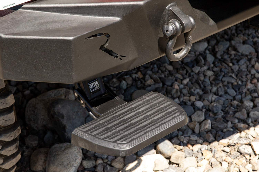 AMP Research BedStep RealTruck | 75321-01A | Fits 2018 - 2023 Jeep Wrangler JL