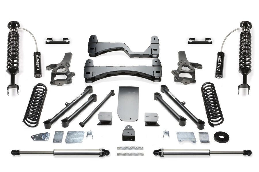 Fabtech Performance K3085DL Lift System 6 in. Lift w/Front Dirt Logic SS 2.5 Resi Coilovers Rear Dirt Logic SS Shocks Lift System