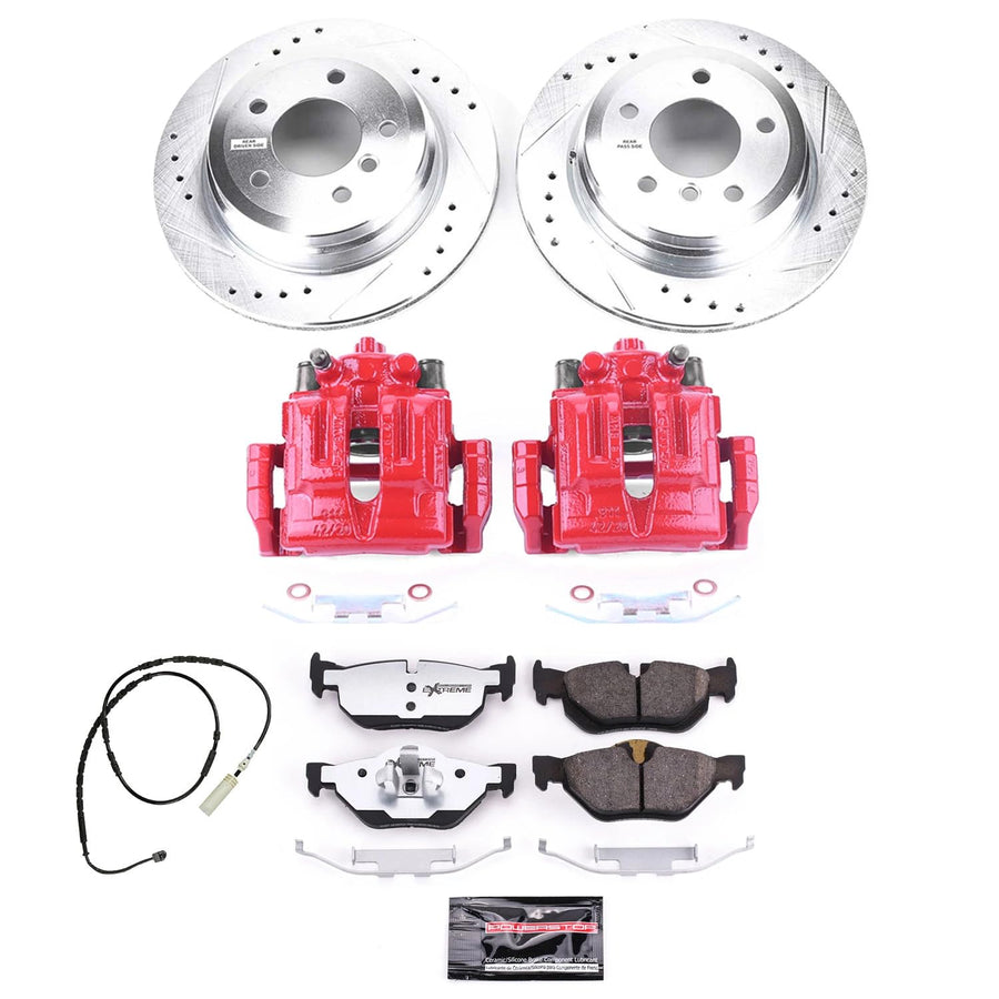 Power Stop Rear KC7008-26 Z26 Street Warrior Brake Kit For BMW X1 2013-2015 [Model Specific]