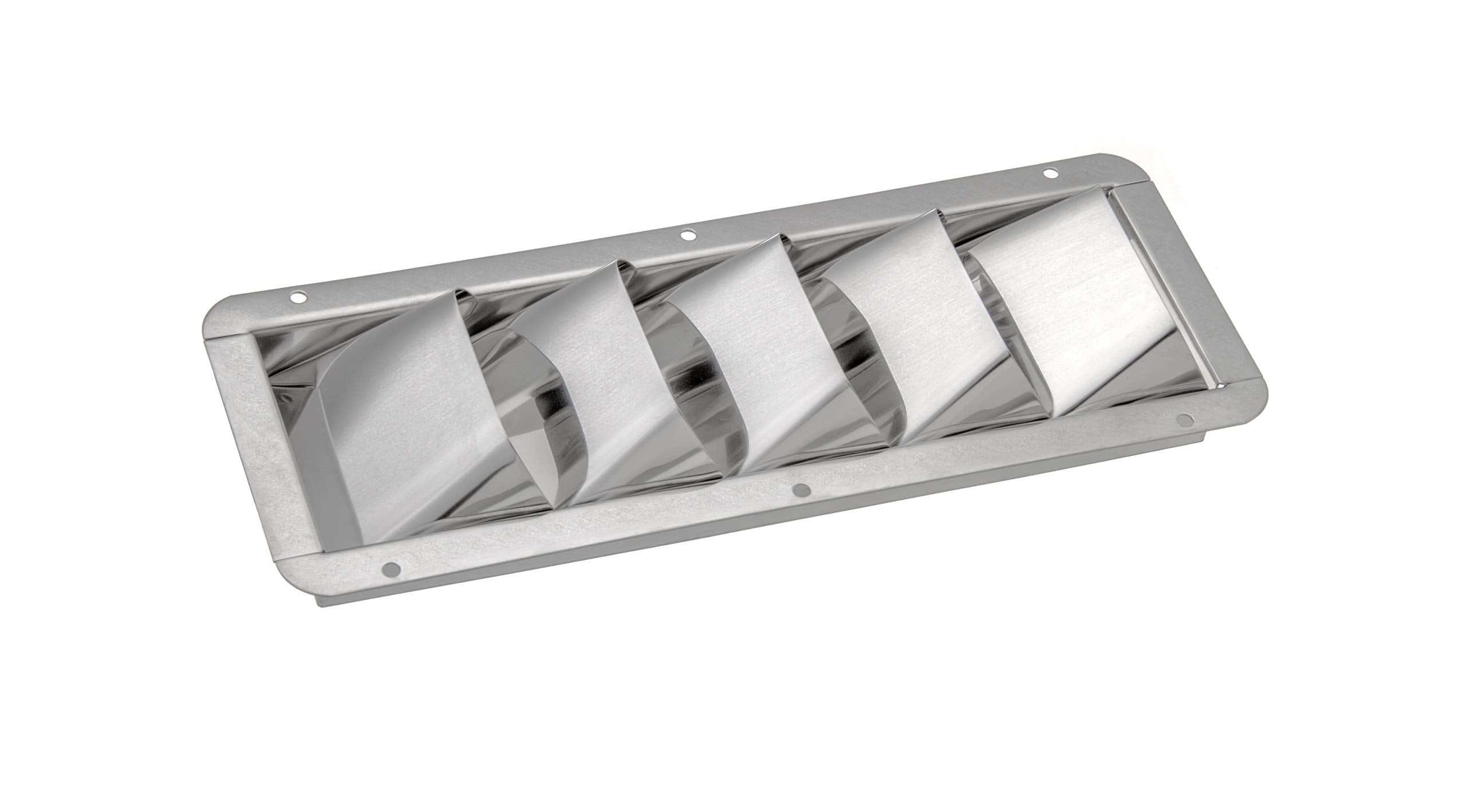 Corrosion-Resistant Stainless Steel Marine Louvered Vent attwood 1488-5, Silver, One Size