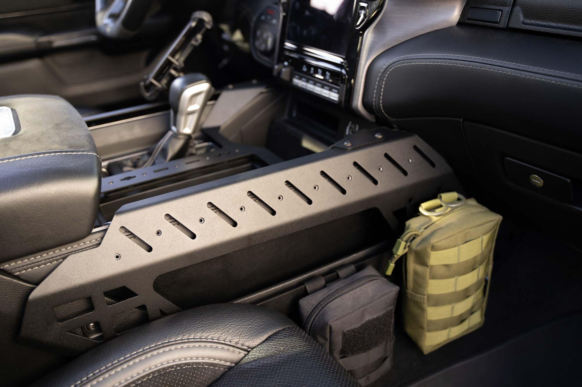 Addictive Desert Designs Molle Panels & Center Console Digital Device Bridge for The 2021-2024 Ram 1500 TRX